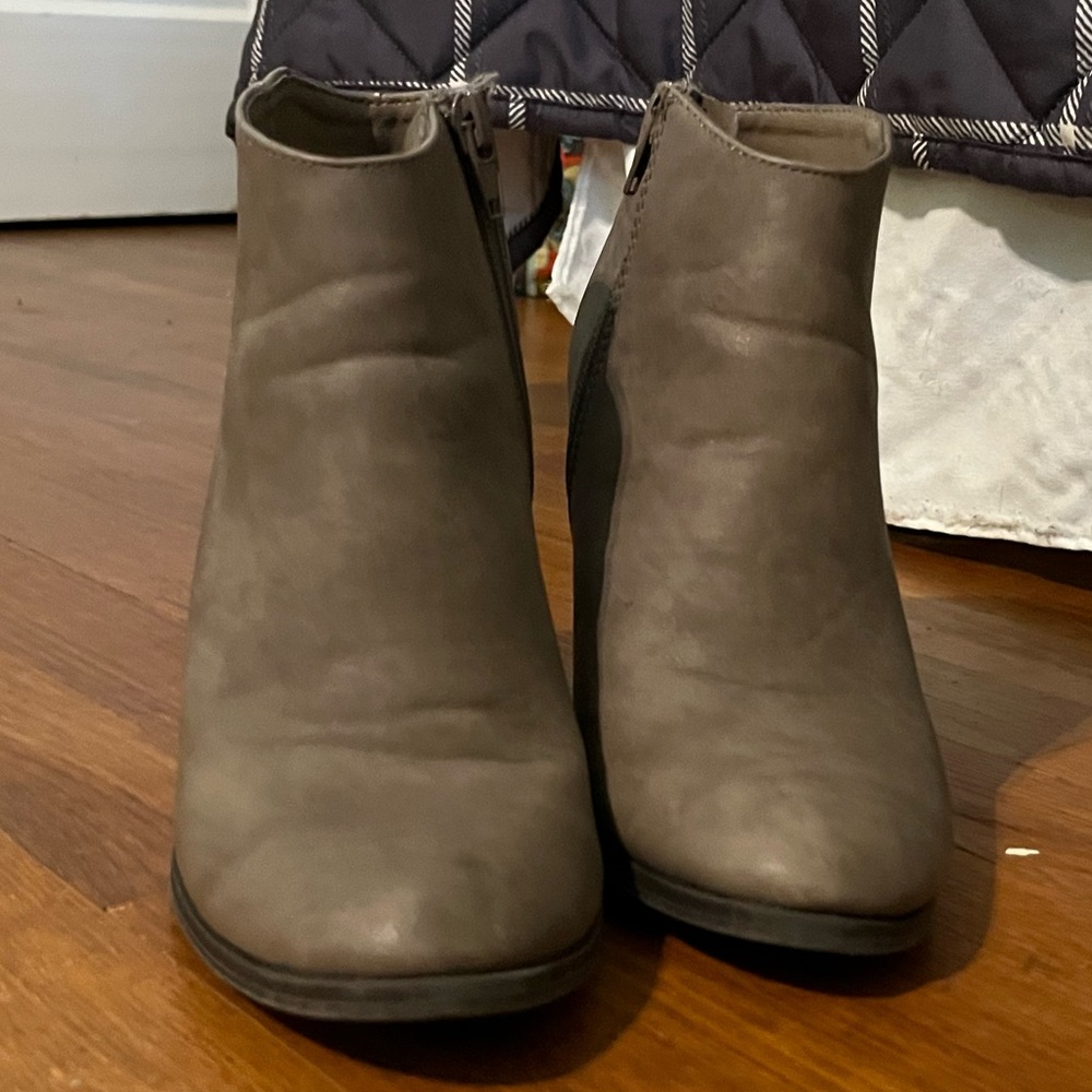Tan Booties - Picture 2 of 2